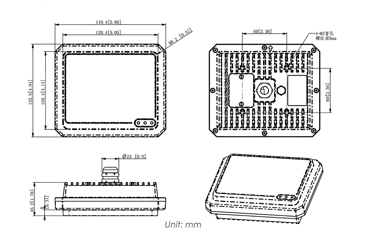 80GHz-traffic-flow-radar-size
